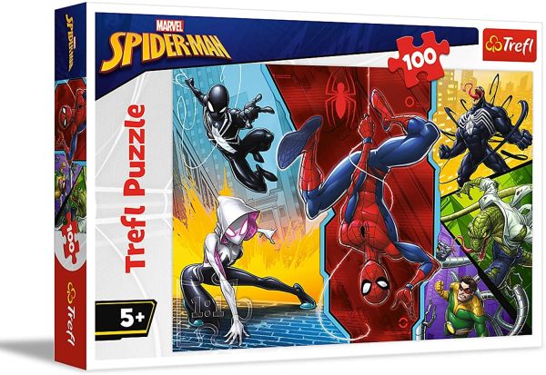 TRF16347 - Puzzle 100 Pièces SPIDER-MAN à L'envers - 1