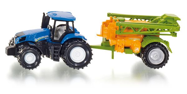 SIK1668 - NEW HOLLAND T8.390 avec pulvé AMAZONE UX 5200 H.4cm xL.14cm xl.3 cm - 1