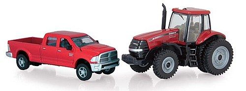 ERT14815 - CASE Magnum 180 avec pick-up DODGE RAM 2500 