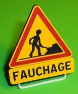 MCD-058 - Panneau Provisoire Fauchage - En kit - 1