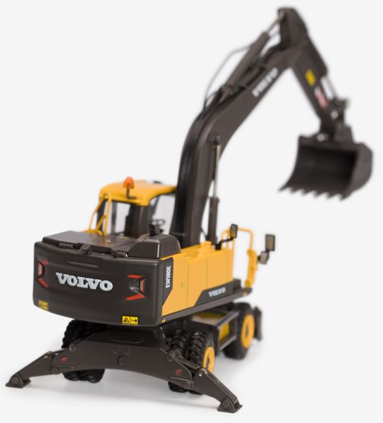 Miniature Pelle sur Pneus VOLVO EW180E MOTORART MOT300067