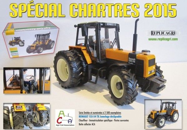 REPACA2015 - RENAULT 155-54 TX Jumelage Arrière démontable - CHARTRES 2015 - 1