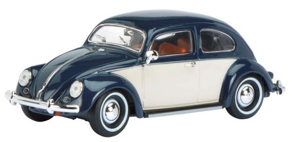 SCH7735 - Coccinelle VOLKSWAGEN bleu et beige - 1