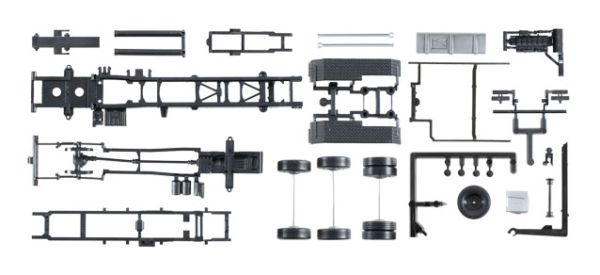 HER084260 - Lot de 2 Chassis de MAN TGX Euro 6 En kit - 1