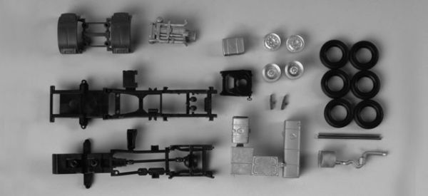 HER082716 - Lot de 2 Châssis de DAF XF 105 – En kit - 1