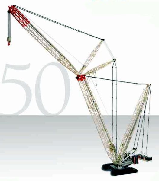 CON2744 - Grue sur chenilles à treillis TEREX Superlift 3800 - 1