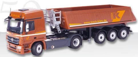 CON72202/06 - MERCEDES Actros MP3 4x2 Avec Remorque 3 Essieux KOCH KIES - 1