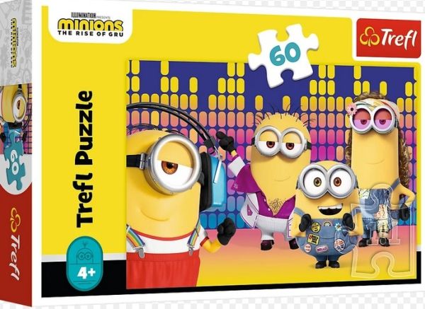 TRF17346 - Puzzle 60 pièces MOI MOCHE ET MECHANT – Les Minions - 1