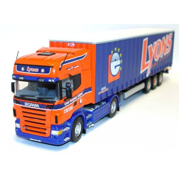 UH5610 - SCANIA R580 4x2 avec remorque 3 Essieux 