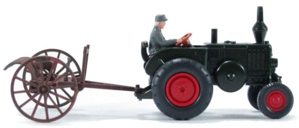 WIK8890231 - LANZ BULLDOG avec râteau Ech:1/87 - 1