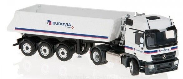 CON72202/01 - MERCEDES Actros 4x2 Avec benne 3 Essieux SCHMITZ CARGOBULL 