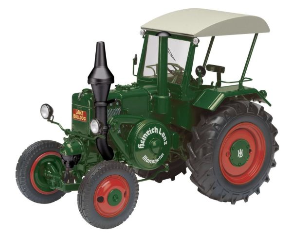 SCH95 - LANZ EILBULDOG D9506 Ackerluft D9506 mit Dasch Ech:1/18 - 1