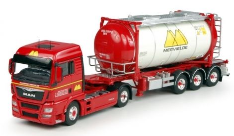 TEK65113 - MAN TGX Euro 6 XLX 4X2 Avec remorque 3 Essieux container citerne 