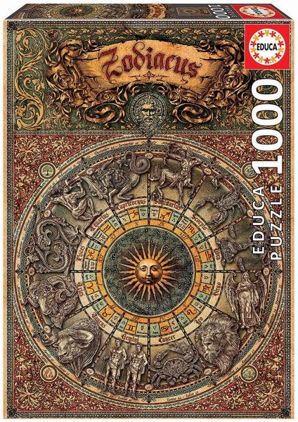 EDU17996 - Puzzle 1000 Pièces Zodiaque - 1