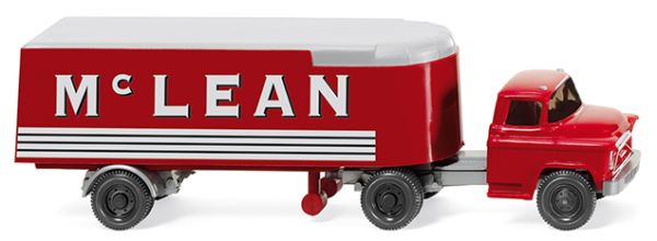 WIK052101 - CHEVROLET 4x2 avec semi caisse rigide 1 essieu Mc lean - 1