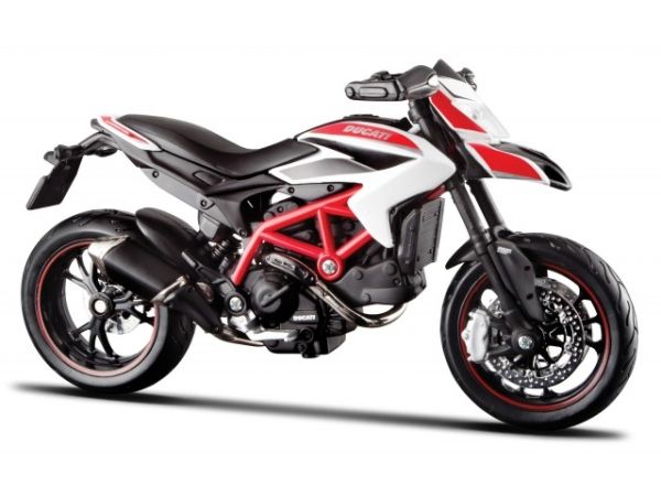 MST18-DUCWIRO - DUCATI Hypermotard SP 2013 Blanche et rouge - 1