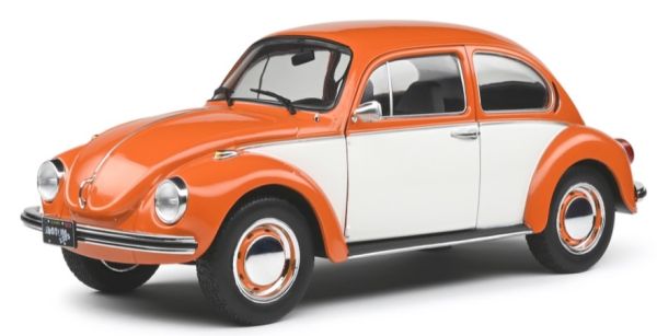 SOL1800515 - VOLKSWAGEN Beetle 1303 Bi-Color Orange 1974 - 1