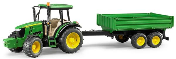 BRU2108 - JOHN DEERE 5115 M avec remorque Ech:1/16 - 1