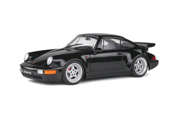 SOL1803404 - PORSCHE 911 (964) Turbo 3.6 noire 1993 - 1