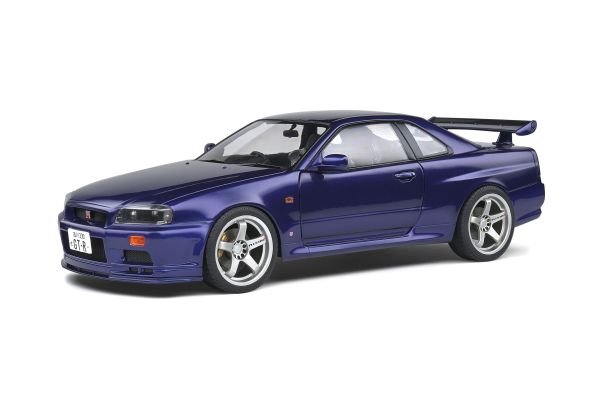 SOL1804303 - NISSAN Skyline (R34) GT-R Violet 1999 - 1