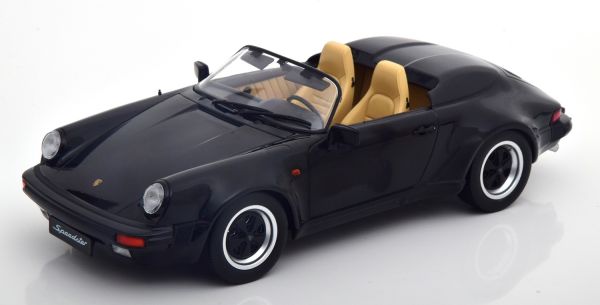 KKS180452 - PORSCHE 911 Speedster 1989 Noire - 1