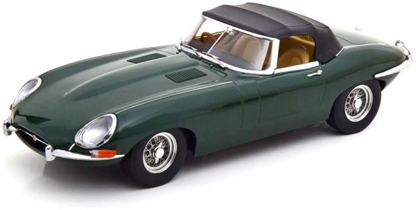 KKS180483 - JAGUAR E Type Cabriolet fermé verte - 1