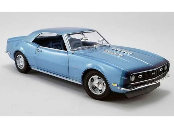 ACME1805717 - CHEVROLET Camaro SS coupé unicorn 1968 bleue - 1