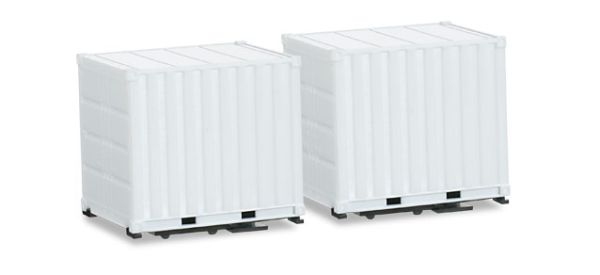 HER053594 - 2 Container 10 pieds Ech:1/87 - 1