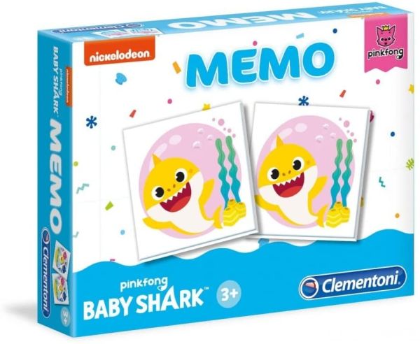 CLE18100 - Mémo Baby Shark - 1