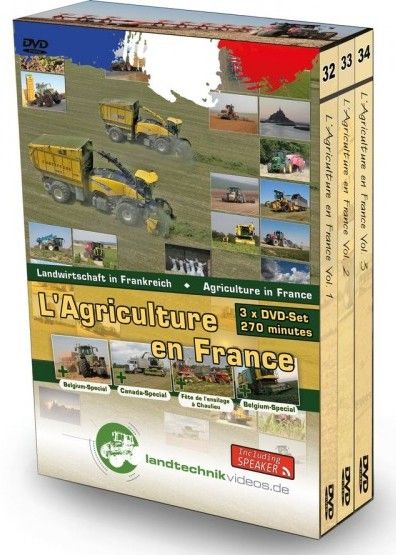 PACKDVDFR - Pack 3 DVD L'Agriculture en France Vol. 1-2-3 - 1