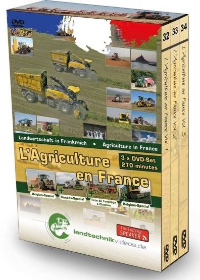 PACKDVDFR - Pack 3 DVD L'Agriculture en France Vol. 1-2-3 - 1