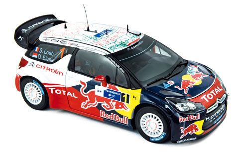 NOREV181555 - CITROEN DS3 WRC Vainqueur Rallye du MEXIQUE 2011 (LOEB/ELENA) - 1