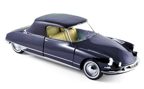 NOREV181564 - CITROEN DS19 Cabriolé Royal blue (1961) - 1