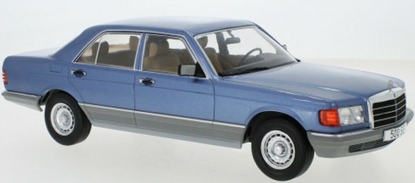 MOD18186 - MERCEDES Class S W126 1979 Bleue - 1