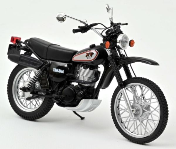 NOREV182045 - YAMAHA XT500 1988 Noire et argent - 1