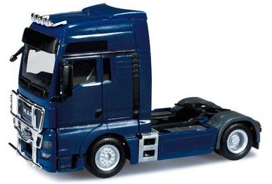 HER302029 - MAN TGX XXL 4x2 Euro 6 Bleu Ech:1/87 - 1