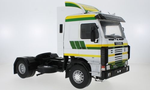 MOD18240 - SCANIA 143 Topline 4x2 1987 Blanc vert et jaune - 1