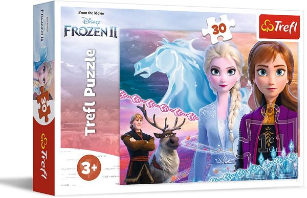 TRF18253 - Puzzle 30 pièces LA REINE DES NEIGES 2 : Le courage des sœurs - 1