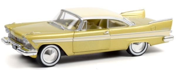 GREEN18260 - PLYMOUTH Belvedere 1957 TULSARAMA Or et Blanche - 1