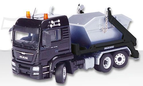 CON77216/02 - MAN TGS LX Euro 6 3 Essieux Benne 