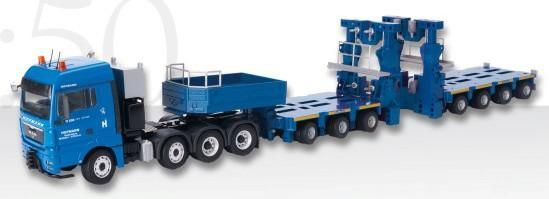 CON74168 - MAN TGX XLX 4 Essieux avec remorque GOLDHOFER 7 Essieux HOFMANN - 1