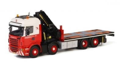 WSI01-1576 - SCANIA R Highline 8x2 porteur avec grue PALFINGER 92002SH 