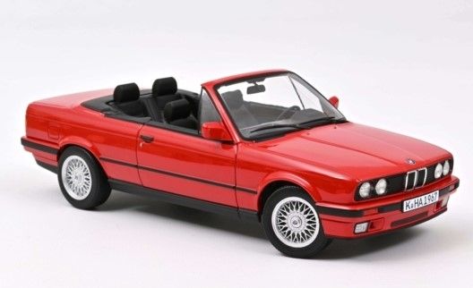 NOREV183210 - BMW 318i Cabriolet 1991 Rouge - 1