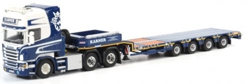 WSI01-1264 - SCANIA R Topline 6x4 avce Porte Engins extensible 4 Essieux 