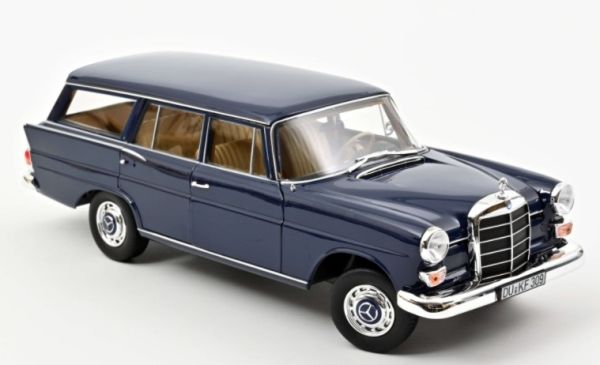 NOREV183599 - MERCEDES 200 Universal 1966 bleu foncé - 1