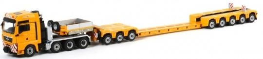 WSI02-1572 - MAN TGX XXL 8x4 avec Porte Engins 3+5 Essieux 