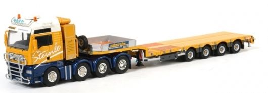 WSI01-1228 - MAN TGA XXL 8x4 avec Porte Engins 4 Essieux 