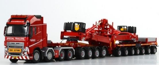 WSI02-1631 - VOLVO  FH4 XL 8X4 Avec Remorque 3+5 Essieux et module 