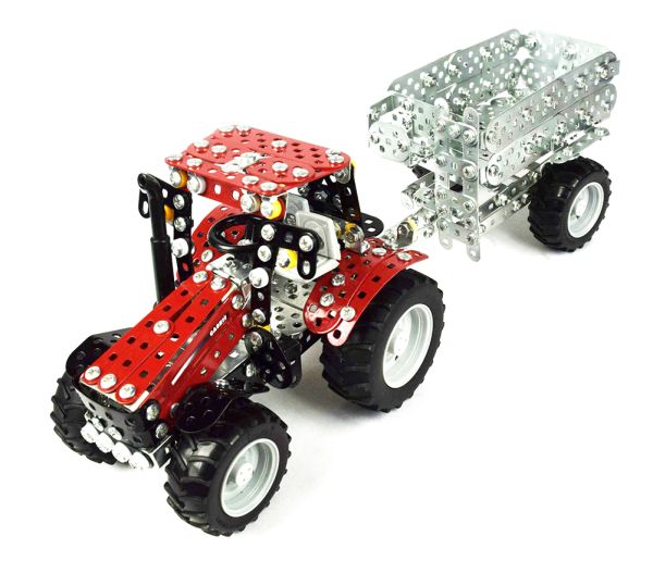 TRO10074 - CASE IH PUMA CVX Avec Remorque 870 Pièces Ech:1/32 - 1