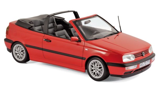 NOREV188433 - VOLKSWAGEN Golf III Cabriolet rouge 1995 - 1